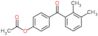 [4-(2,3-dimethylbenzoyl)phenyl] acetate