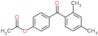 [4-(2,4-dimethylbenzoyl)phenyl] acetate