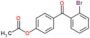 Methanone, [4-(acetyloxy)phenyl](2-bromophenyl)-