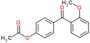 [4-(2-methoxybenzoyl)phenyl] acetate