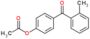 [4-(2-methylbenzoyl)phenyl] acetate