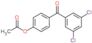 [4-(3,5-dichlorobenzoyl)phenyl] acetate