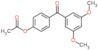 [4-(Acetyloxy)phenyl](3,5-dimethoxyphenyl)methanone