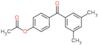 Methanone, [4-(acetyloxy)phenyl](3,5-dimethylphenyl)-