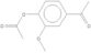 4-acetyl-2-methoxyphenyl acetate
