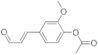 4-acetoxy-3-methoxycinnamaldehyde