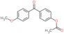 4-(4-methoxybenzoyl)phenyl acetate