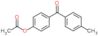 [4-(4-methylbenzoyl)phenyl] acetate