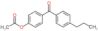 [4-(4-propylbenzoyl)phenyl] acetate