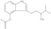 3-[2-[Methyl(1-methylethyl)amino]ethyl]-1H-indol-4-yl acetate