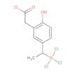 Phenol, 4-[1-(trichlorosilyl)ethyl]-, acetate