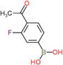 (4-Acetyl-3-fluorophenyl)boronic acid