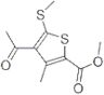 methyl 4-acetyl-3-methyl-5-(methylthio)thiophene-2-carboxylate