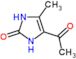 4-Acetyl-5-methyl-1,3-dihydro-2H-imidazol-2-one