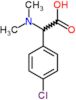 (4-chlorophenyl)(dimethylamino)acetic acid