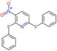 3-nitro-2,6-bis(phenylsulfanyl)pyridine