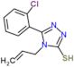 5-(2-Chlorophenyl)-2,4-dihydro-4-(2-propen-1-yl)-3H-1,2,4-triazole-3-thione