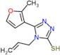 5-(2-methylfuran-3-yl)-4-(prop-2-en-1-yl)-4H-1,2,4-triazole-3-thiol