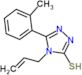 5-(2-methylphenyl)-4-(prop-2-en-1-yl)-4H-1,2,4-triazole-3-thiol