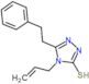 5-(2-phenylethyl)-4-prop-2-en-1-yl-2,4-dihydro-3H-1,2,4-triazole-3-thione