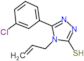 5-(3-chlorophenyl)-4-(prop-2-en-1-yl)-4H-1,2,4-triazole-3-thiol