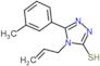 5-(3-methylphenyl)-4-(prop-2-en-1-yl)-4H-1,2,4-triazole-3-thiol