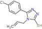 5-(4-chlorophenyl)-4-(prop-2-en-1-yl)-4H-1,2,4-triazole-3-thiol