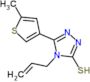 5-(5-methylthiophen-3-yl)-4-prop-2-en-1-yl-2,4-dihydro-3H-1,2,4-triazole-3-thione