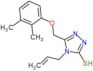 5-[(2,3-dimethylphenoxy)methyl]-4-(prop-2-en-1-yl)-4H-1,2,4-triazole-3-thiol