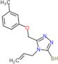 5-[(3-methylphenoxy)methyl]-4-(prop-2-en-1-yl)-4H-1,2,4-triazole-3-thiol