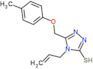 5-[(4-methylphenoxy)methyl]-4-(prop-2-en-1-yl)-4H-1,2,4-triazole-3-thiol