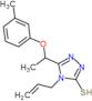 5-[1-(3-methylphenoxy)ethyl]-4-prop-2-en-1-yl-2,4-dihydro-3H-1,2,4-triazole-3-thione