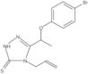 5-[1-(4-Bromophenoxy)ethyl]-2,4-dihydro-4-(2-propen-1-yl)-3H-1,2,4-triazole-3-thione