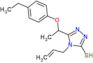 5-[1-(4-Ethylphenoxy)ethyl]-2,4-dihydro-4-(2-propen-1-yl)-3H-1,2,4-triazole-3-thione