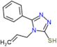 2,4-Dihydro-5-phenyl-4-(2-propen-1-yl)-3H-1,2,4-triazole-3-thione