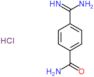 4-carbamimidoylbenzamide hydrochloride