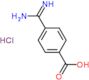 4-carbamimidoylbenzoic acid hydrochloride