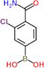 (4-carbamoyl-3-chloro-phenyl)boronic acid