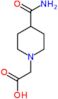 (4-carbamoylpiperidin-1-yl)acetic acid