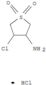 3-Thiophenamine,4-chlorotetrahydro-, 1,1-dioxide, hydrochloride (1:1)