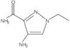 4-Amino-1-ethyl-1H-pyrazole-3-carboxamide