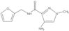 4-Amino-N-(2-furanylmethyl)-1-methyl-1H-pyrazole-3-carboxamide