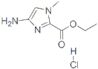 4-Amino-1-methyl-imidazole-2-carboxylic acid-ethyl ester . HCl