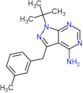 1-tert-butyl-3-(m-tolylmethyl)pyrazolo[3,4-d]pyrimidin-4-amine