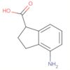 1H-Indene-1-carboxylic acid, 4-amino-2,3-dihydro-