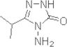 4-Amino-2,4-dihydro-5-(1-methylethyl)-3H-1,2,4-triazol-3-one