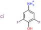 Phenol, 4-amino-2,6-difluoro-, hydrochloride (1:1)