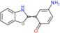 4-amino-6-(1,3-benzothiazol-2(3H)-ylidene)cyclohexa-2,4-dien-1-one