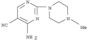 5-Pyrimidinecarbonitrile,4-amino-2-(4-methyl-1-piperazinyl)-