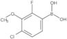 4-Chloro-2-fluoro-3-methoxyphenylboronic acid